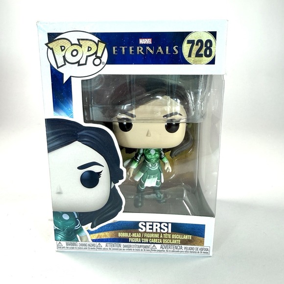 Funko Other - Funko‎ Pop Marvel Eternals Sersi #728 Vinyl Bobble Head New In Box NIB